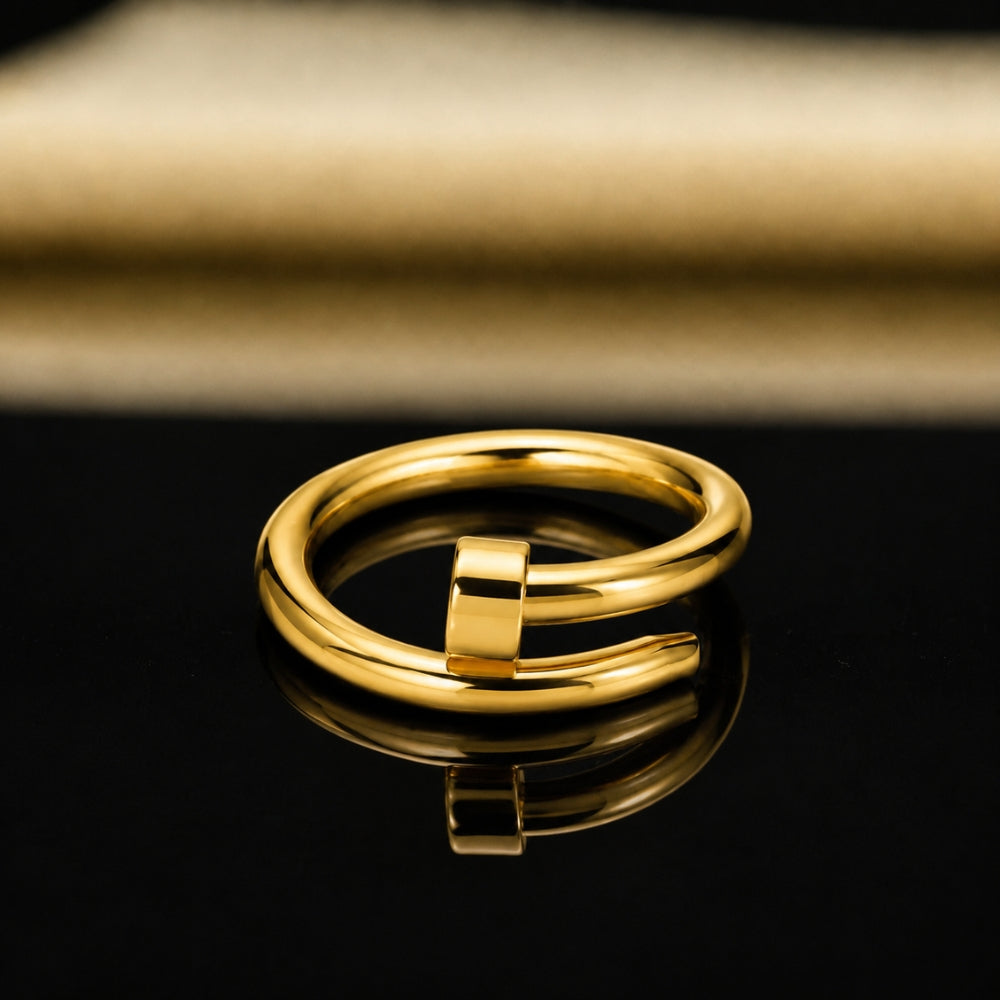 Classic Double-Band Open Ring