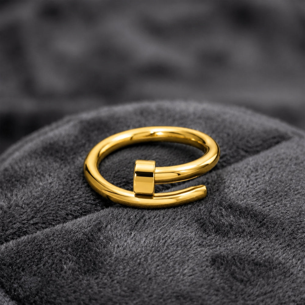 Classic Double-Band Open Ring