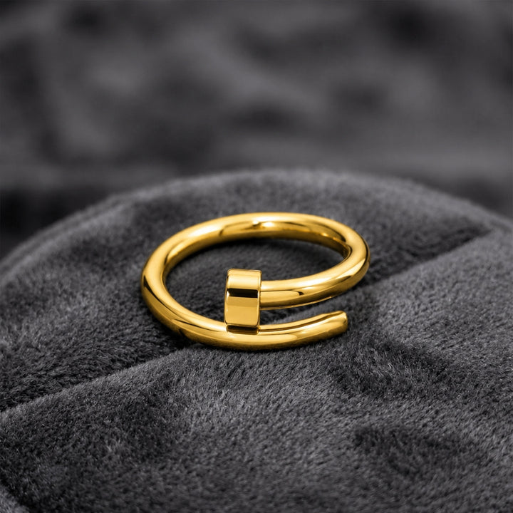Classic Double-Band Open Ring